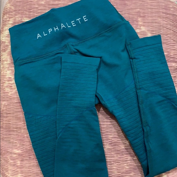 Alphalete Pants - R6 revivals in teal